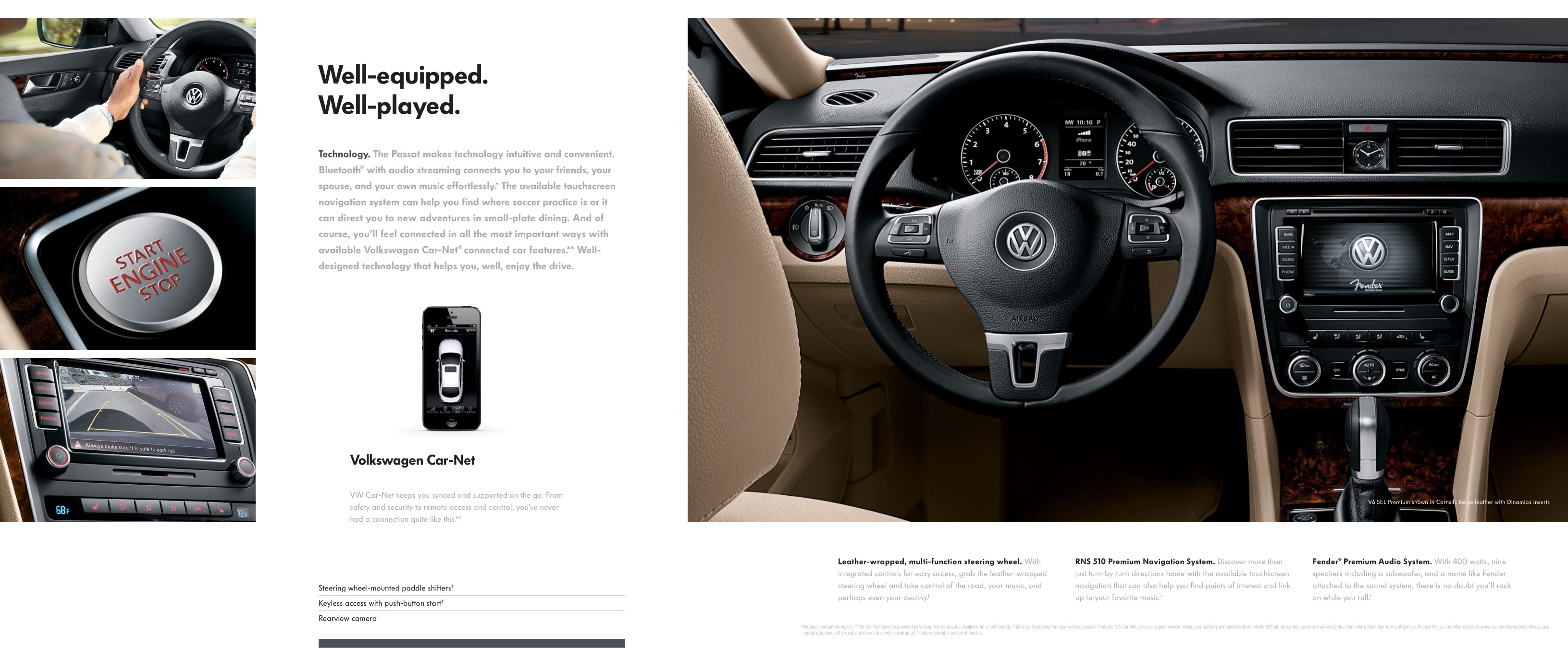 2015 VW Passat Brochure Page 3